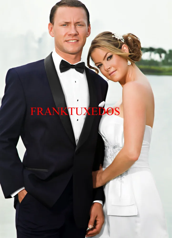 Customize made Black Shawl lapel Groom Tuxedos Costume homme Best Man Groomsmen Prom Suits Men Wedding Suits(Jacket+Pants+Tie)
Customize made Black Shawl lapel Groom Tuxedos Costume homme Best Man Groomsmen Prom Suits Men Wedding Suits(Jacket+Pants+Tie)