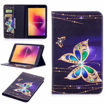 Unique Design PU Leather Flip Wallet TPU Case Kickstand Tablet Cover with Card Slots for Galaxy Tab A 8.0 inch 2017 SM-T380/T385
Unique Design PU Leather Flip Wallet TPU Case Kickstand Tablet Cover with Card Slots for Galaxy Tab A 8.0 inch 2017 SM-T380/T385