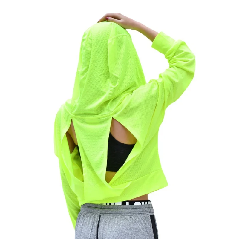 Women Gym Mesh Long Sleeve Hooded T Shirt with Hat Fitness Yoga Crop Top Sportswear Sport Jerseys Running Jacket Sports Shirt
Women Gym Mesh Long Sleeve Hooded T Shirt with Hat Fitness Yoga Crop Top Sportswear Sport Jerseys Running Jacket Sports Shirt