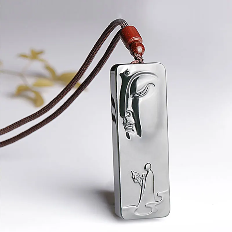 Natural Hetian Jade Hand Carving Buddha Pendant Men's Jade Stone Zen Women's Necklace Pendant Jewelry Gifts
Natural Hetian Jade Hand Carving Buddha Pendant Men's Jade Stone Zen Women's Necklace Pendant Jewelry Gifts