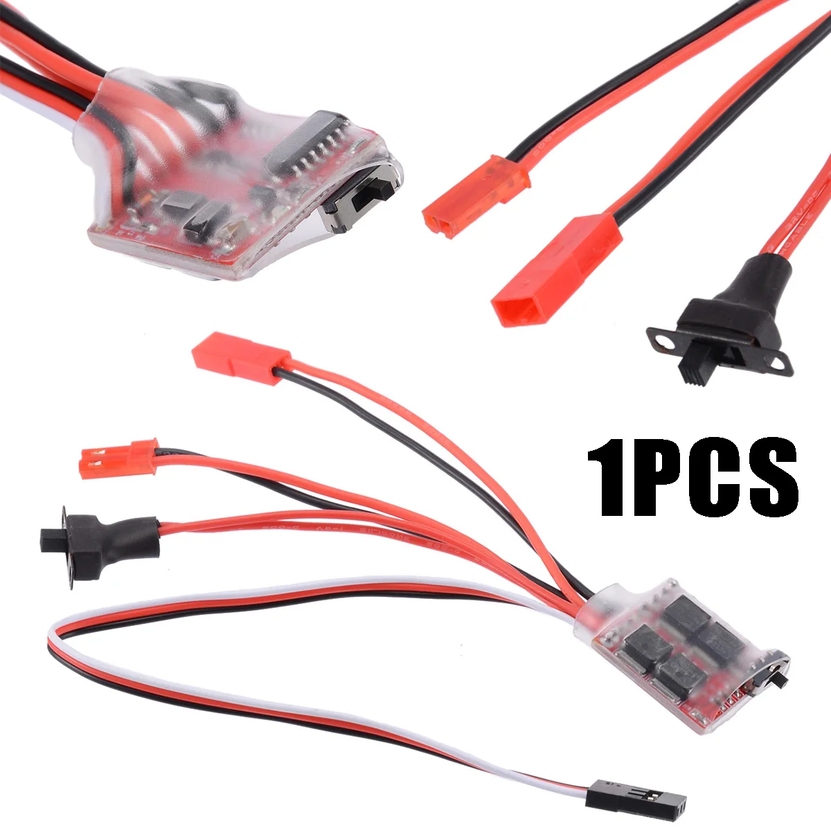 New Sale 30A 4-8V Mini Brushed Electric Speed Controller ESC Brush Electronic Motor Speed Controller For RC Car