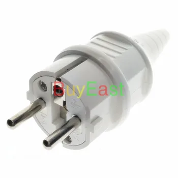 5 Pcs Israel Schuko Germany France Type F European 4.8mm Pin Rewireable Power Plug Max. 250V 16A White Color
5 Pcs Israel Schuko Germany France Type F European 4.8mm Pin Rewireable Power Plug Max. 250V 16A White Color