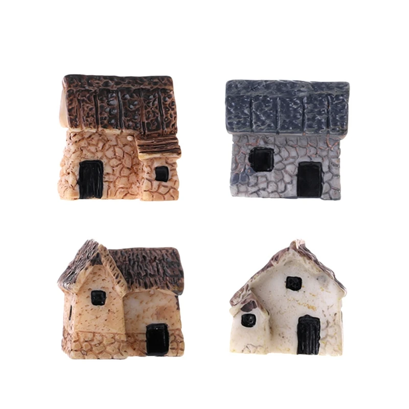 4Pcs/Set Miniature Gardening Landscape Micro Village Stone Houses Garden Decor New For Small Decorative Gardening
4Pcs/Set Miniature Gardening Landscape Micro Village Stone Houses Garden Decor New For Small Decorative Gardening
