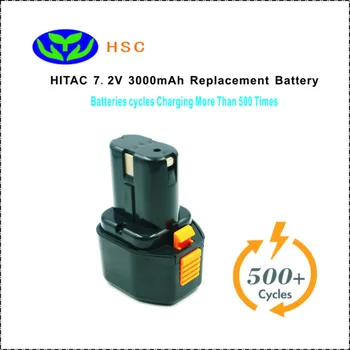 3000mAh rechargeable battery HIT7.2A NiMh battery 7.2V Replacement Hitac FEB7S EB712S EB714S 325292 Battery pack 7.2V
3000mAh rechargeable battery HIT7.2A NiMh battery 7.2V Replacement Hitac FEB7S EB712S EB714S 325292 Battery pack 7.2V