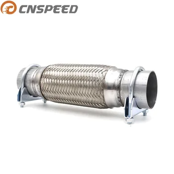 Stainless Steel 2.5" x8" x12" Car Exhaust Flex Pipe Bellows High quality Double Braid Connector Ripple With Bracket YC101186
Stainless Steel 2.5" x8" x12" Car Exhaust Flex Pipe Bellows High quality Double Braid Connector Ripple With Bracket YC101186