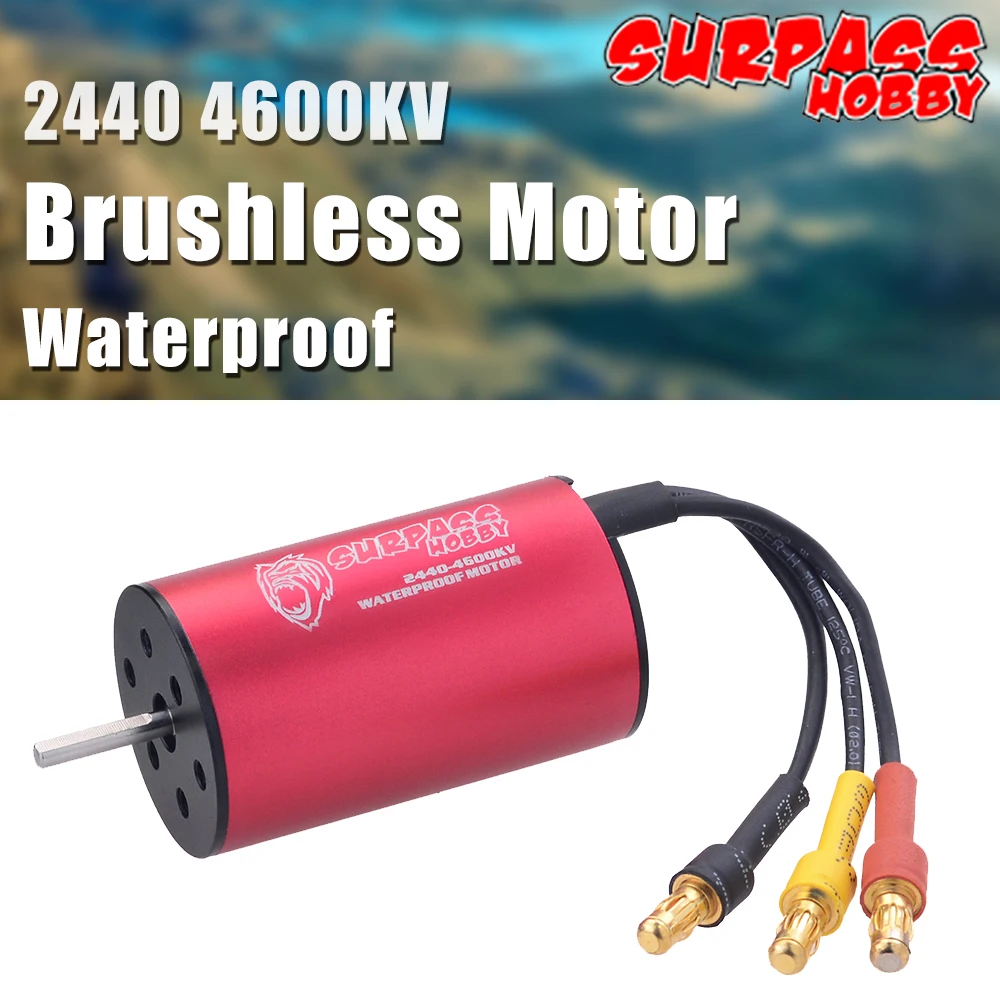 SURPASS HOBBY 2440 4600KV 6080KV 2S Brushless Motor Waterproof Sensorless for 1:16 1:18 RC Drift Racing Off-road Climbing Car
SURPASS HOBBY 2440 4600KV 6080KV 2S Brushless Motor Waterproof Sensorless for 1:16 1:18 RC Drift Racing Off-road Climbing Car