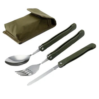 NEW 2018 Portable Mini Tableware Set outdoor Tool Folding Cutlery Set with Spoon Fork Knives for Camping Outdoor Picnic
NEW 2018 Portable Mini Tableware Set outdoor Tool Folding Cutlery Set with Spoon Fork Knives for Camping Outdoor Picnic