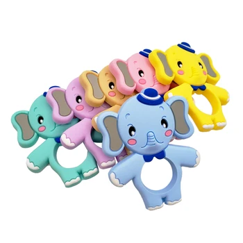 1pc Food Grade Silicone Baby Teether Beads Elephant DIY Chew Necklace Nursing Tool Toddler Teething Toys Charms Gift BPA Free
1pc Food Grade Silicone Baby Teether Beads Elephant DIY Chew Necklace Nursing Tool Toddler Teething Toys Charms Gift BPA Free
