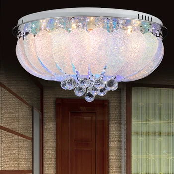 Round living room crystal lamp modern minimalist LED round ceiling lamp creative warm atmosphere master bedroom dining room lamp
Round living room crystal lamp modern minimalist LED round ceiling lamp creative warm atmosphere master bedroom dining room lamp