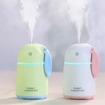 Rabbit humidifier Usb Mini Air Humidifier Aroma Essential Oil Diffuser LED Lights Home Office Mist Maker
Rabbit humidifier Usb Mini Air Humidifier Aroma Essential Oil Diffuser LED Lights Home Office Mist Maker