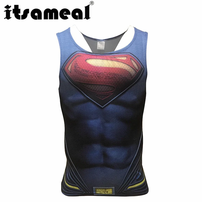 Superman Compression Men 3D Printed T-shirtsVests cosplay Tank Tops Sleeveless Fitness Body Building Male Crossfit Tops
Superman Compression Men 3D Printed T-shirtsVests cosplay Tank Tops Sleeveless Fitness Body Building Male Crossfit Tops