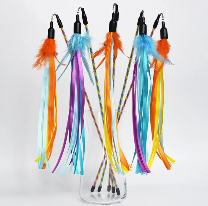 usd1.69/pc Pet cat kitten toys cat teaser playing toys for cat kitten cat fishing pole rods mixed colors 20pcs/lot
usd1.69/pc Pet cat kitten toys cat teaser playing toys for cat kitten cat fishing pole rods mixed colors 20pcs/lot