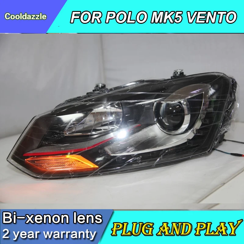 Car Styling For VOLKSWAGEN Polo Mk5 Vento For GTI Style Headlights Red Line Polo LED Head Lamp 2010 2011 2012 2013 2014 Year
Car Styling For VOLKSWAGEN Polo Mk5 Vento For GTI Style Headlights Red Line Polo LED Head Lamp 2010 2011 2012 2013 2014 Year