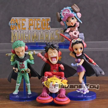 Anime One Piece WCF Mugiwara56 vol.1 Luffy Zoro Robin Chopper PVC Figures Toys 5pcs/set
Anime One Piece WCF Mugiwara56 vol.1 Luffy Zoro Robin Chopper PVC Figures Toys 5pcs/set