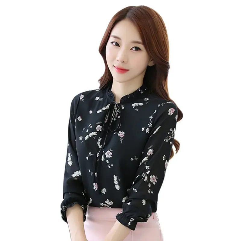 Ladies Chiffon Blouse Long Sleeve Shirts Womens Casual Print Floral Tops Plus Size 3XL
Ladies Chiffon Blouse Long Sleeve Shirts Womens Casual Print Floral Tops Plus Size 3XL