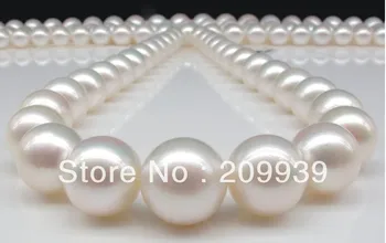 huij 001803 18" 11MM NATURAL SOUTH SEA GENUINE WHITE PERFECT ROUND PEARL NECKLACE 14K
huij 001803 18" 11MM NATURAL SOUTH SEA GENUINE WHITE PERFECT ROUND PEARL NECKLACE 14K