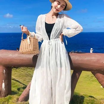 2019 blouse Covers-Up Beach Coat Swimsuit Cover-Ups Lace Beachwear Sun Protection Clothes Knitted blouse Cover-up
2019 blouse Covers-Up Beach Coat Swimsuit Cover-Ups Lace Beachwear Sun Protection Clothes Knitted blouse Cover-up