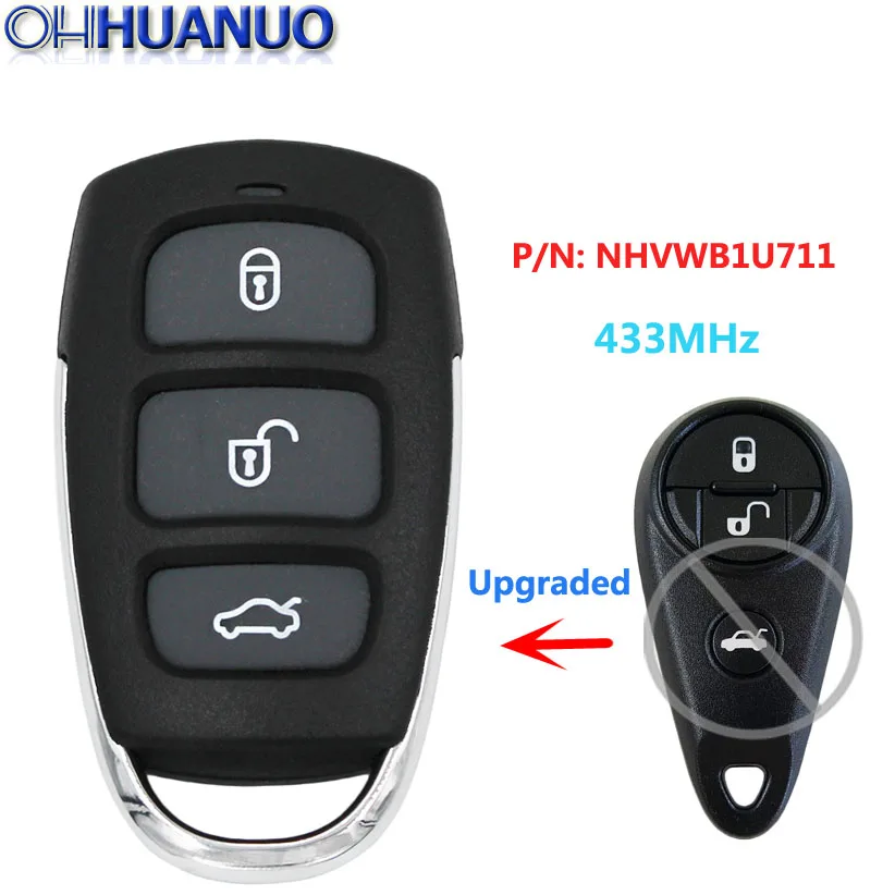 Upgraded Remote Car Key Fob 3+1 Button for Subaru Tribeca Forester Impreza Legacy Outback P/N: NHVWB1U711 433MHZ
Upgraded Remote Car Key Fob 3+1 Button for Subaru Tribeca Forester Impreza Legacy Outback P/N: NHVWB1U711 433MHZ