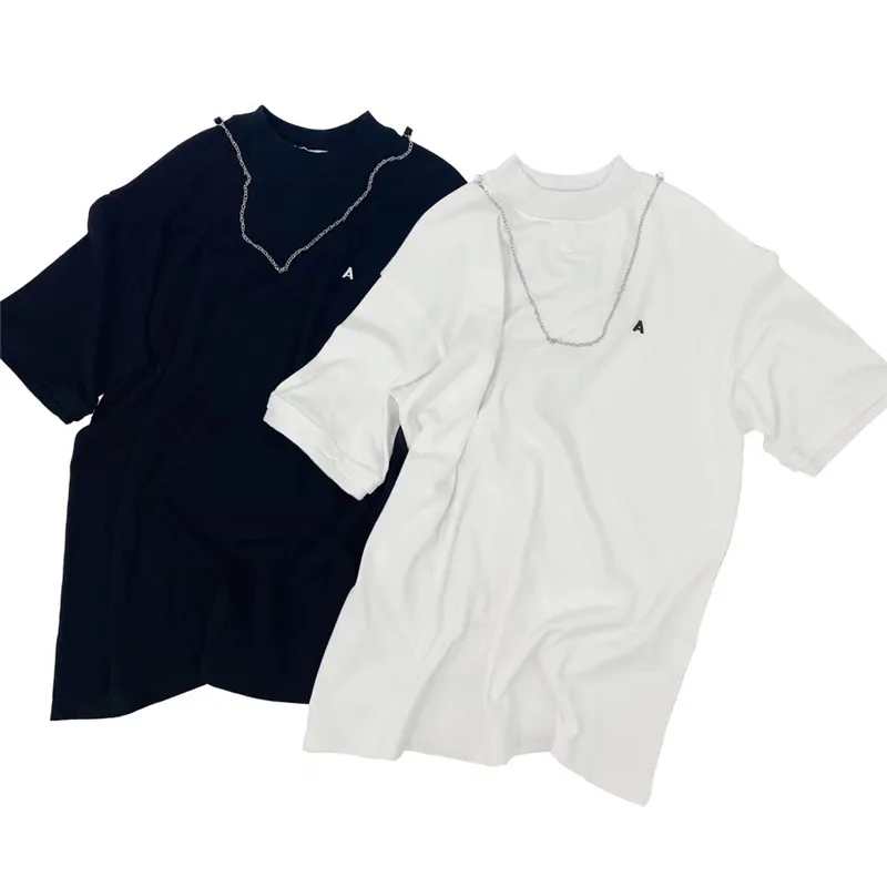 2019 AMBUSH T-Shirt Men Women 1:1 High Quality Small Embroidery Letter A Chain AMBUSH T Shirt Streetwear AMBUSH Top Tees
2019 AMBUSH T-Shirt Men Women 1:1 High Quality Small Embroidery Letter A Chain AMBUSH T Shirt Streetwear AMBUSH Top Tees