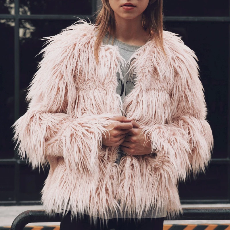 Promotion Winter Thick Warm Faux Fur Coat Luxury Women's Furry Coat White Lady Fake Fur Jacket Plus Size Fur Coat Women XXXL
Promotion Winter Thick Warm Faux Fur Coat Luxury Women's Furry Coat White Lady Fake Fur Jacket Plus Size Fur Coat Women XXXL