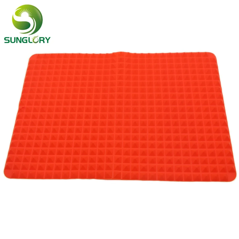 Silicone Pyramid Pan Fat Reducing Textured Non Stick Silicone Cooking BBQ Mat Microwave Oven Baking Tray Sheet Kitchen Utensils
Silicone Pyramid Pan Fat Reducing Textured Non Stick Silicone Cooking BBQ Mat Microwave Oven Baking Tray Sheet Kitchen Utensils