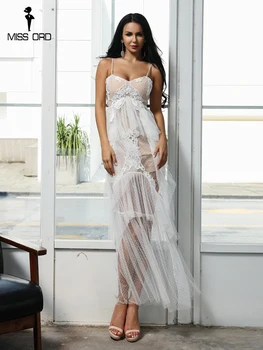 Missord 2019 Sexy Women V-Neck Sleeveless Off Shoulder Dress Lace See Through Maxi Elegant Dress MQ18479
Missord 2019 Sexy Women V-Neck Sleeveless Off Shoulder Dress Lace See Through Maxi Elegant Dress MQ18479