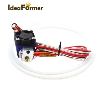 3D Printer V6 remote Bowen print J-head Hotend extruder 12V 1meter Teflon tube and cooling fan bracket with 1.75/3.0mm Fliament
3D Printer V6 remote Bowen print J-head Hotend extruder 12V 1meter Teflon tube and cooling fan bracket with 1.75/3.0mm Fliament