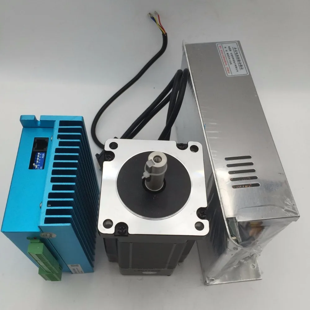 NEMA23 283oz.in 2Nm Hybrid Servo Kit 3Phase Stepper Motor Driver 20-50VDC & 36V Power Supply for CNC Engraving Machine
NEMA23 283oz.in 2Nm Hybrid Servo Kit 3Phase Stepper Motor Driver 20-50VDC & 36V Power Supply for CNC Engraving Machine