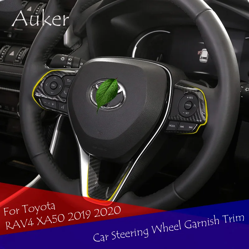 Car Steering Wheel Cover Garnish Trim Sticker Strips Interior Decoration Styling For Toyota RAV4 XA50 2019
Car Steering Wheel Cover Garnish Trim Sticker Strips Interior Decoration Styling For Toyota RAV4 XA50 2019