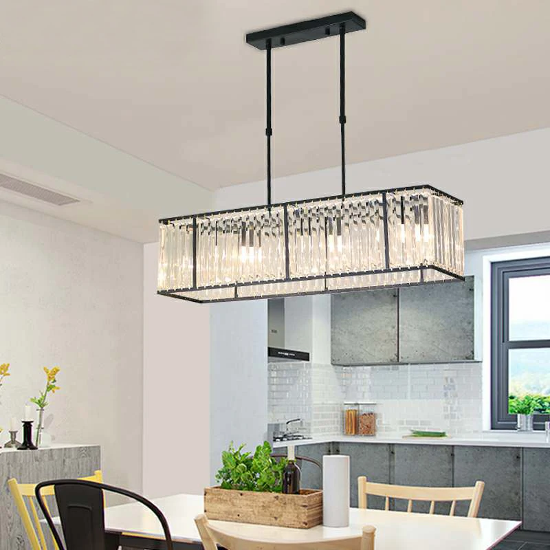 Postmodern Crystal Chandelier Long Restaurant Lighting American Creative Bar Living Room Lamp Villa Model Room Chandeliers
Postmodern Crystal Chandelier Long Restaurant Lighting American Creative Bar Living Room Lamp Villa Model Room Chandeliers