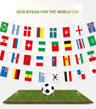 2018 Soccer Football String Flag 32 Country 14x21cm Flags Country Banner Bar Home Football Soccer Fan Party Decoratio
2018 Soccer Football String Flag 32 Country 14x21cm Flags Country Banner Bar Home Football Soccer Fan Party Decoratio