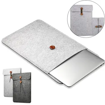 Soft Felt Sleeve Bag Case Notebook Anti-scratch Protective Cover for Macbook Air Pro 11.6inch/13inch/15inch SGA998
Soft Felt Sleeve Bag Case Notebook Anti-scratch Protective Cover for Macbook Air Pro 11.6inch/13inch/15inch SGA998