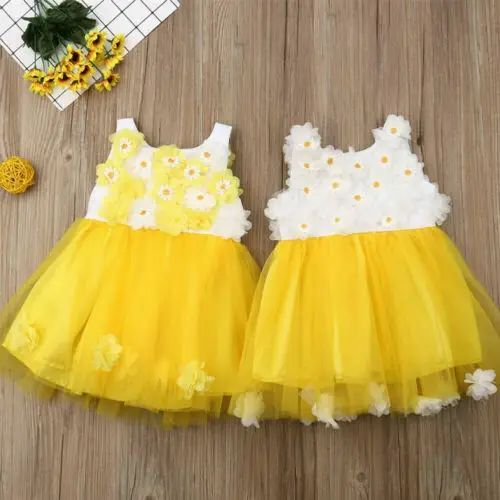 2019 Toddler Baby Girl Floral Sweet Cute Tulle Petals Dress Tutu Sunflower Outfits
2019 Toddler Baby Girl Floral Sweet Cute Tulle Petals Dress Tutu Sunflower Outfits