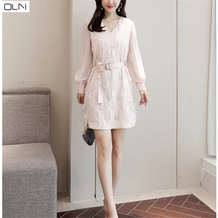 dress Korean OLN new arrival wholesale vestidos summer Japanese new women's fashion tassel V-neck belt dress
dress Korean OLN new arrival wholesale vestidos summer Japanese new women's fashion tassel V-neck belt dress