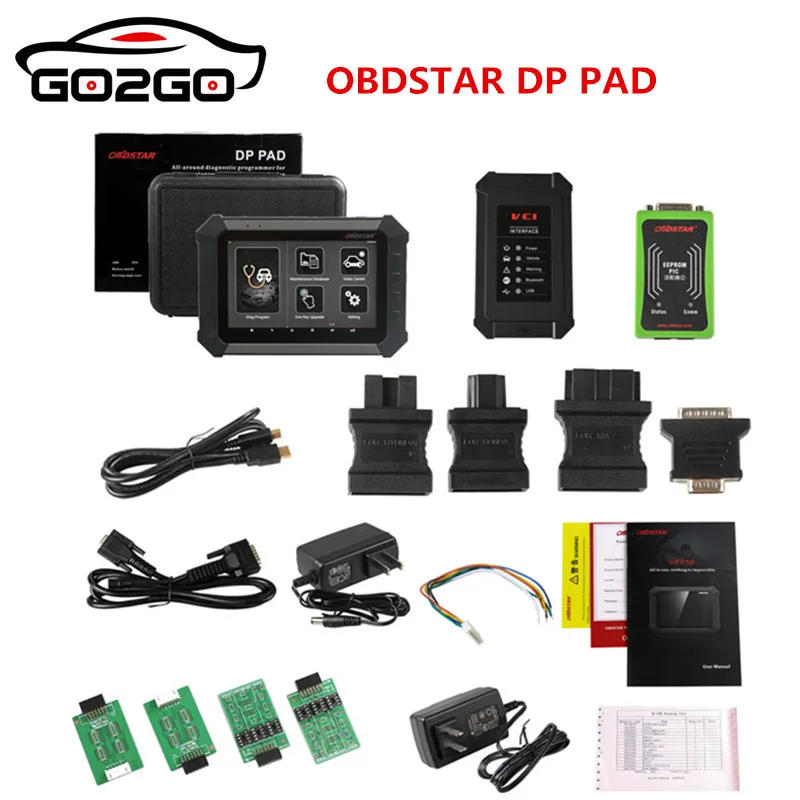 OBDSTAR X300DP Key Master DP PAD Professional Car Key Programmer Mileage Correction EEPROM Adapter EPB ABS SRS Diagnostic Tool
OBDSTAR X300DP Key Master DP PAD Professional Car Key Programmer Mileage Correction EEPROM Adapter EPB ABS SRS Diagnostic Tool