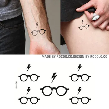 HC1115 Pattern Design Water Transfer Temporary Tattoo Sticker Waterproof Fake Tattoo Stickers Personalized Diy Lightning Glasses
HC1115 Pattern Design Water Transfer Temporary Tattoo Sticker Waterproof Fake Tattoo Stickers Personalized Diy Lightning Glasses