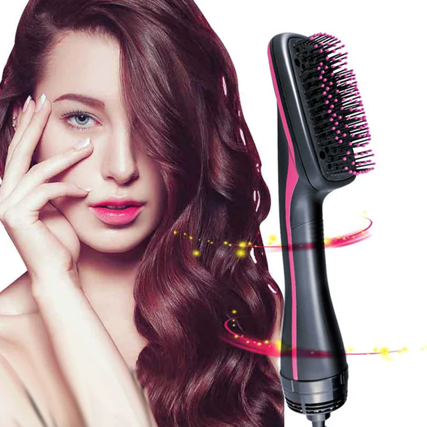 Hot Air Negative Ion Hair Brush Comb Electric Dryer Brush 2 in 1 Hair Styler Infrared Non Hurt Hair Comb Straightener
Hot Air Negative Ion Hair Brush Comb Electric Dryer Brush 2 in 1 Hair Styler Infrared Non Hurt Hair Comb Straightener