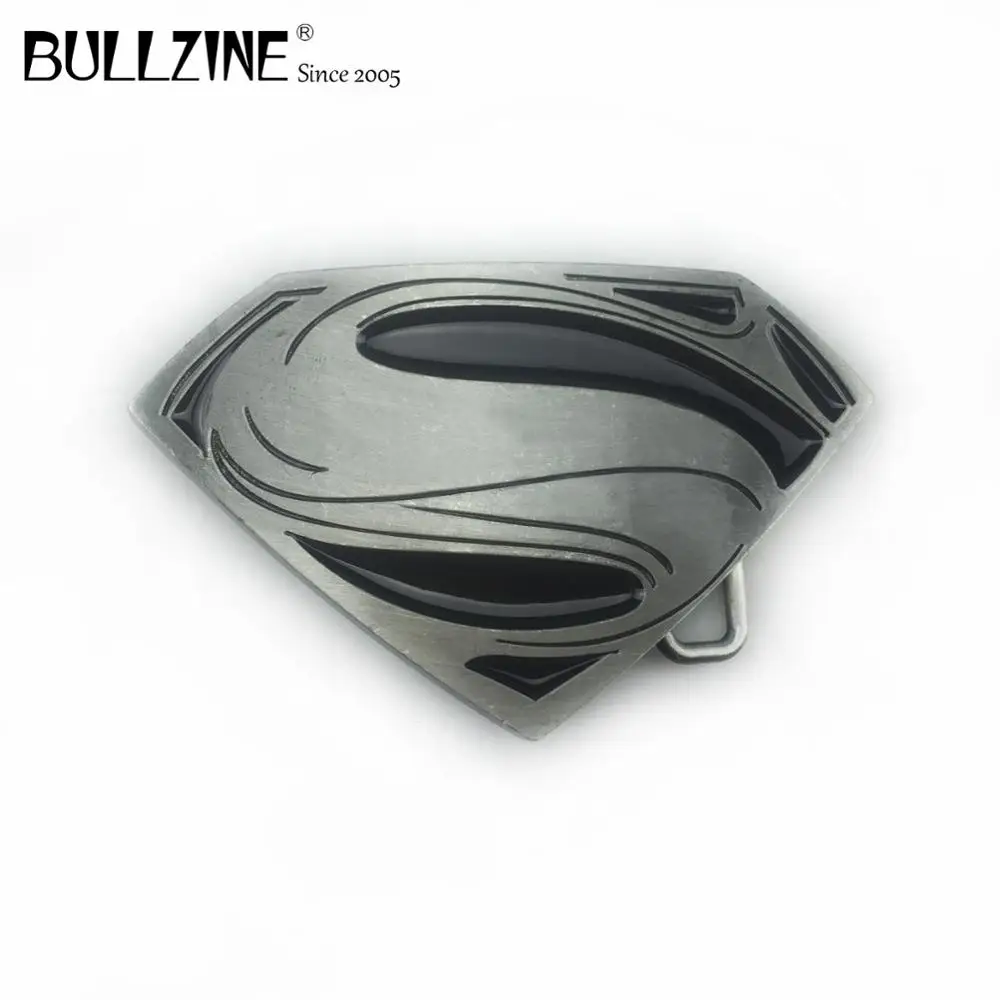 Bullzine Superman hero film cowboy belt buckle belt buckle with pewter finish FP-03355 suitable for 4cm width belt drop shipping
Bullzine Superman hero film cowboy belt buckle belt buckle with pewter finish FP-03355 suitable for 4cm width belt drop shipping