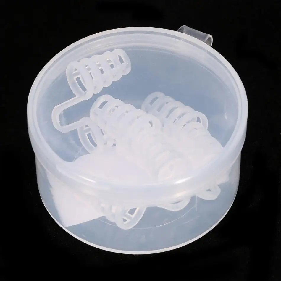 4Pcs/Box Silicone Anti Snoring Clip Relieve Snoring Stopper Guard Easy Sleeping Breath Apnea Aid Clip Nasal Dilator Device 2S 2L
4Pcs/Box Silicone Anti Snoring Clip Relieve Snoring Stopper Guard Easy Sleeping Breath Apnea Aid Clip Nasal Dilator Device 2S 2L