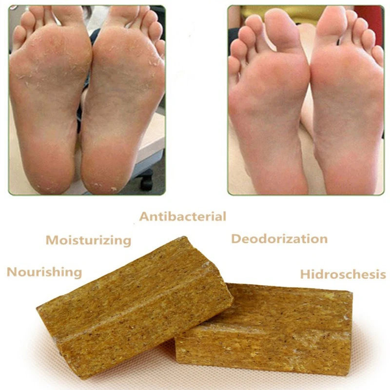 1pc Foot Bath Soap Natural Herbs Foot Odor Smell Remover Massage Antibacterial Soap Dry Skin Treatment Body Care Bath Shower 50g
1pc Foot Bath Soap Natural Herbs Foot Odor Smell Remover Massage Antibacterial Soap Dry Skin Treatment Body Care Bath Shower 50g
