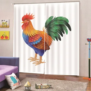 3D Digital Print Cock Blackout Curtain Drapery with Liner Cortina for Bedroom Living Room Decoration Home Decor Draps AP25
3D Digital Print Cock Blackout Curtain Drapery with Liner Cortina for Bedroom Living Room Decoration Home Decor Draps AP25