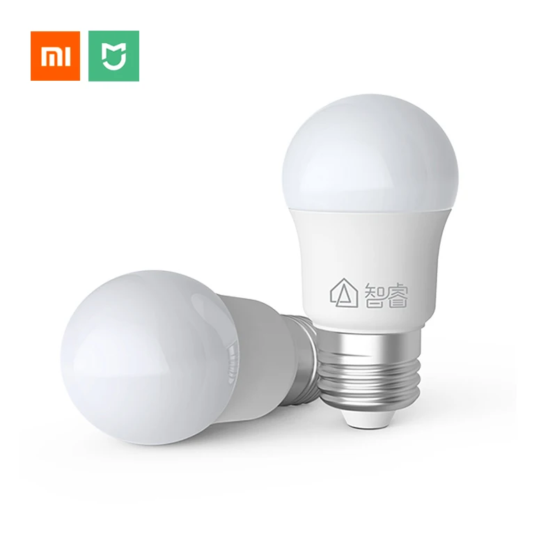Xiaomi Mijia Zhirui LED Bulb E27 White Light 6500K 5W Energy Saving For Ceiling Lights Table Floor Lamp Short Circuit Protection
Xiaomi Mijia Zhirui LED Bulb E27 White Light 6500K 5W Energy Saving For Ceiling Lights Table Floor Lamp Short Circuit Protection