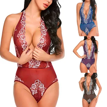 2019 Sexy Summer Women's Pajamas Leotard Underwear Set Sexy Lingerie Lace Pajamas Sleepwear Skirts 3.4
2019 Sexy Summer Women's Pajamas Leotard Underwear Set Sexy Lingerie Lace Pajamas Sleepwear Skirts 3.4