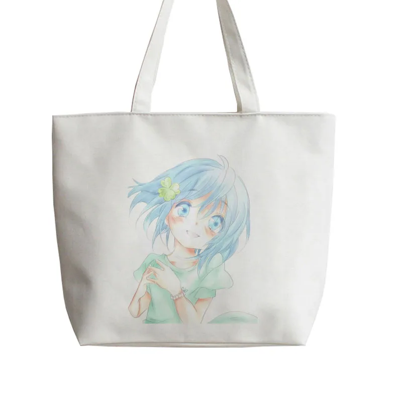 Magical Girl Madoka Miki Sayaka Sayak miki Blue hair Japanese Anime Canvas Tote bags Cartoon Shopping bag AN145
Magical Girl Madoka Miki Sayaka Sayak miki Blue hair Japanese Anime Canvas Tote bags Cartoon Shopping bag AN145
