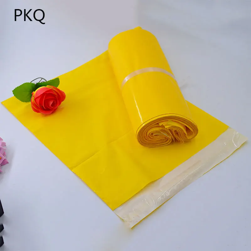 500pcs Glossy Yellow Poly Mailer Express Bag Strong Adhesive Packaging Envelope Bag Mailing Plastic Gift Boxes Shipping Bag
500pcs Glossy Yellow Poly Mailer Express Bag Strong Adhesive Packaging Envelope Bag Mailing Plastic Gift Boxes Shipping Bag