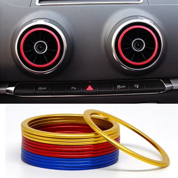 4pcs Car Air Conditioning AC Air Outlet Ring Cover Emblem Logo Stickers for AUDI A3 2014
4pcs Car Air Conditioning AC Air Outlet Ring Cover Emblem Logo Stickers for AUDI A3 2014