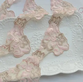 10 Meters Pink Apricot Embroidery Sewing Lace Ribbon Guipure Floral Lace Trim Fabric Warp DIY Garment Accessories Free Shipping 
10 Meters Pink Apricot Embroidery Sewing Lace Ribbon Guipure Floral Lace Trim Fabric Warp DIY Garment Accessories Free Shipping