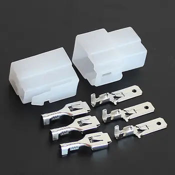 Free shipping 10sets 3pin connector male/female the plugin 6.3mm copper terminal
Free shipping 10sets 3pin connector male/female the plugin 6.3mm copper terminal