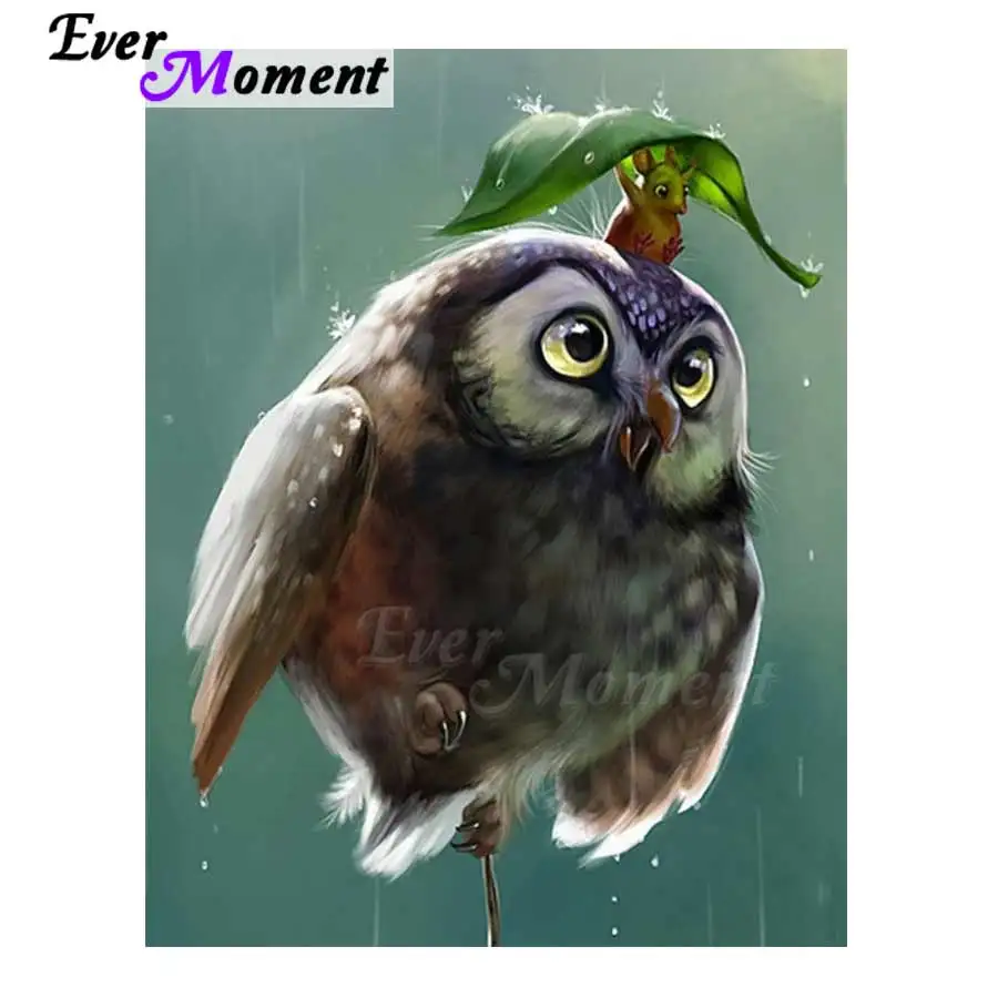 Ever Moment Diamond Painting Cross Stitch Owl Handmade Full Square Drill Picture Of Rhinestone Diamond Embroidery 5D DIY 3F097
Ever Moment Diamond Painting Cross Stitch Owl Handmade Full Square Drill Picture Of Rhinestone Diamond Embroidery 5D DIY 3F097