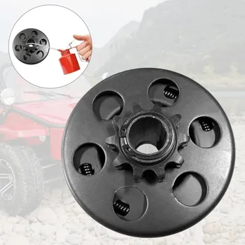 New Kart Clutch 10 Teeth with 40/41/420 Chain Durable Centrifugal Clutch 3/4" Bore 3/16 Key Built In for Go-Kart Bike Engine
New Kart Clutch 10 Teeth with 40/41/420 Chain Durable Centrifugal Clutch 3/4" Bore 3/16 Key Built In for Go-Kart Bike Engine